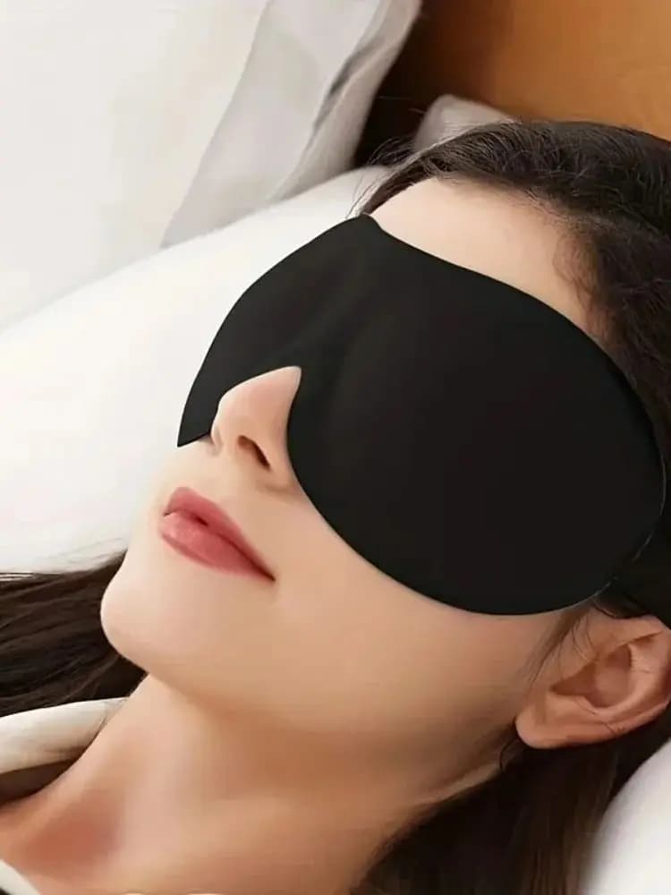 3D Sleep Mask Blindfold Sleeping Aid Soft Memory Foam Eye Mask for Sleeping Travel Light Slaapmasker Eye Cover Lightweight Style