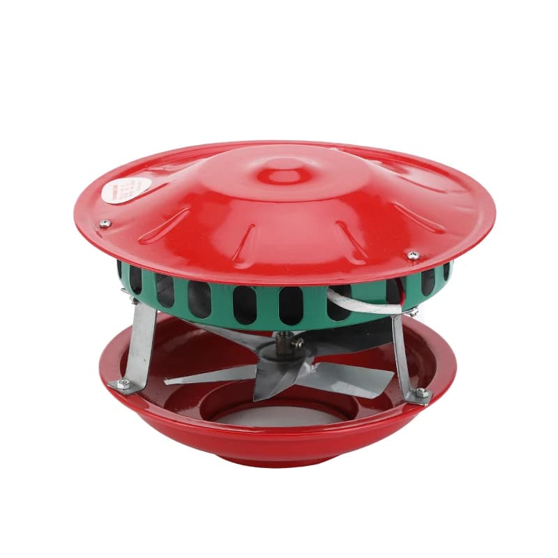 Household Induced Draft Fan Chimney Smoking Machine Flat Fire Kang Stove Chimney Smoke Exhaust Fan Anti Backflow Induced