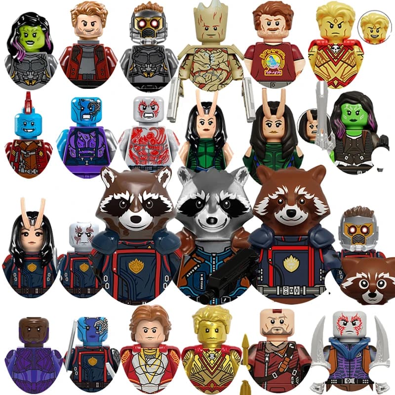 2026 New Guardians of the Galaxy Bricks For Toys Gifts Mini Action Figures Children Building Blocks For Gifts