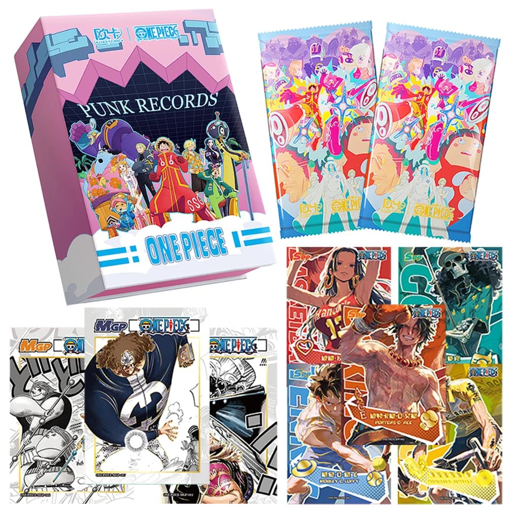 One Piece Anime Collection Card Protagonist Team Roronoa Zoro Sanji Classic Plot Film Card Christmas Children's Precious Gifts
