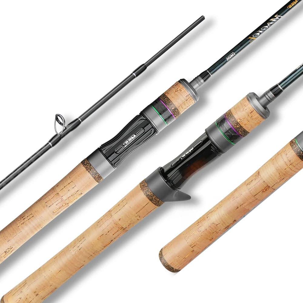 HANDING Magic L Micro BFS Fishing Rod Carbon Fishing Rod Lure Weight 1-8g FUJI® O+A Guide Rings UL/L Spinning Rod Casting Rod