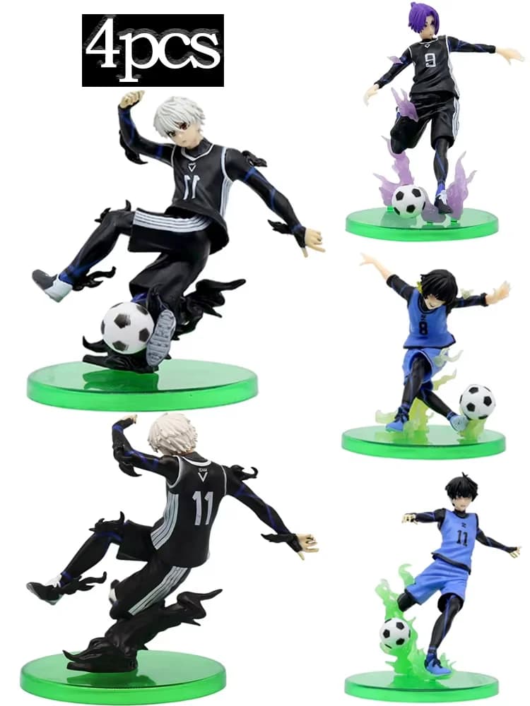The weapon of the blue prison forward Jieshi Yifeng returns to Yuying Rei Wang Nagi Chengshiro handmade PVC model gift birthday