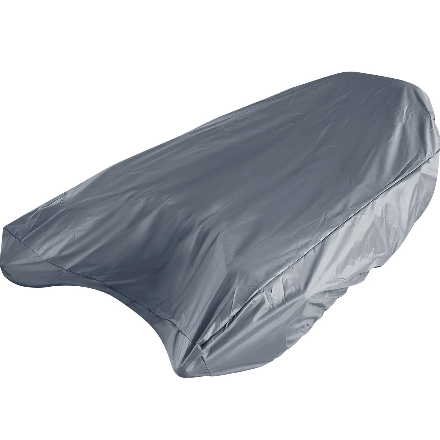 KOETSU 420D Silver Marine Grade Anti Fading, Anti Tearing, Sunscreen, Waterproof Inflatable Boat Protective Cover