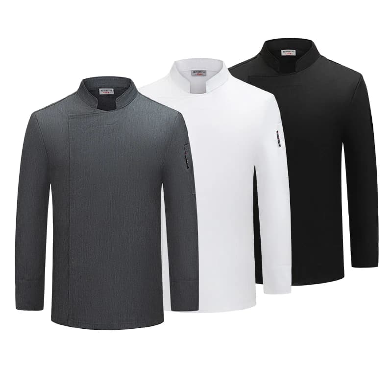 Pizzaiolo Chef Uniform Restaurant Cook Jackets Food Service Kitchen Cooking Costume Bakery Cafe Waiter Autumn Winter Workwear