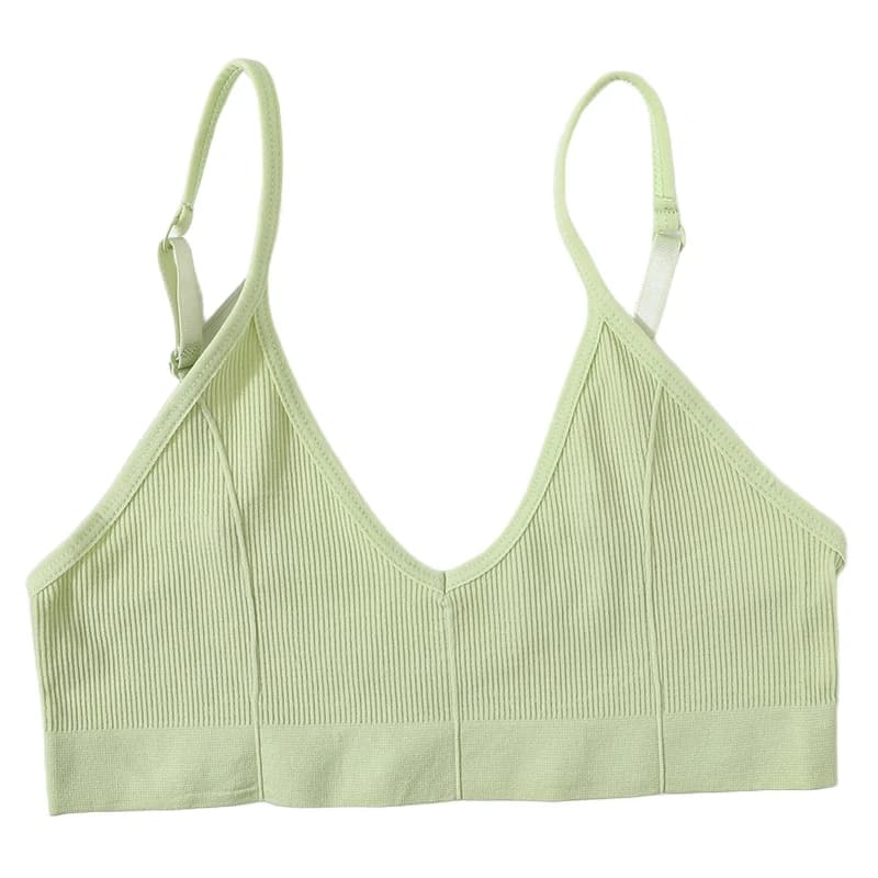 Seamless Push Up Bras For Women U Back Tops Bralette Sports Unlined Bra Sexy Lingerie Non-wire Brassiere Female Comfy Underwear
