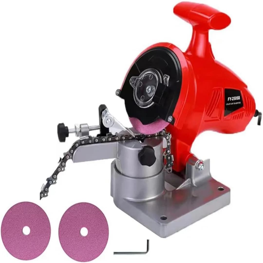 250W Electric Chainsaw Sharpener Portable Bench Grinder Professional Chainsaw Grinder 8400RPM 110V Electric Chainsaw Sharpener f