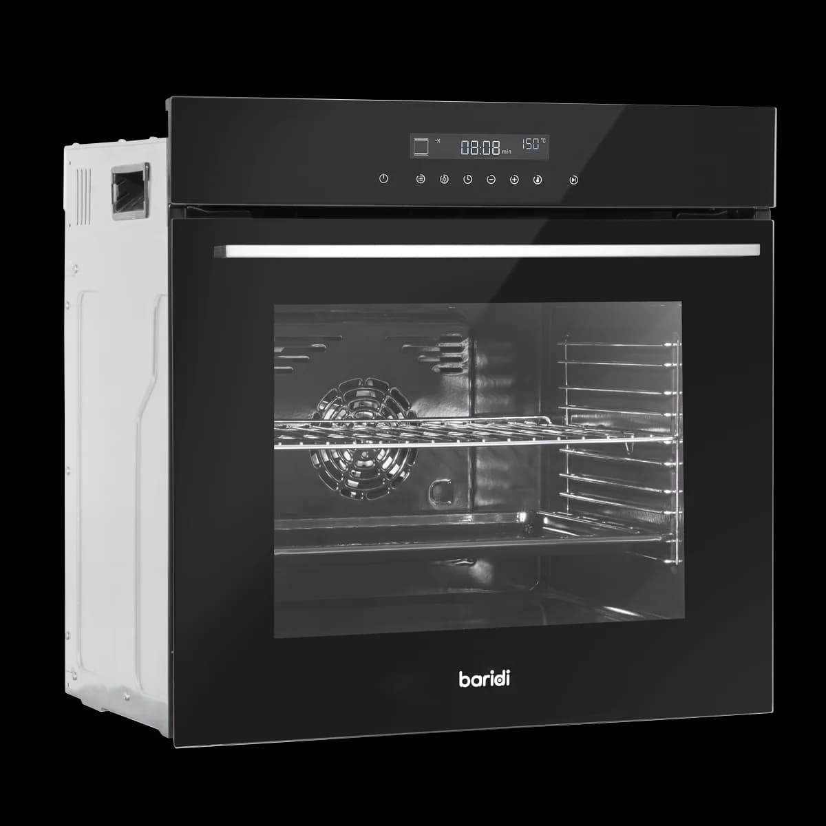 Baridi Electric Oven DH124 60cm 55L Capacity - Black