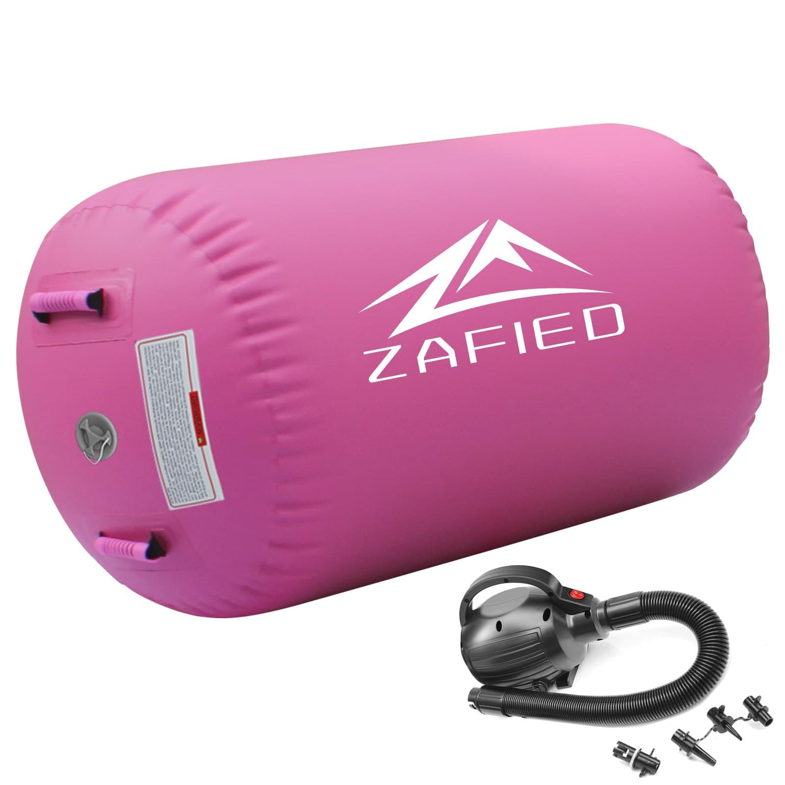 Inflatable Air Roller Barrel - Pink 120 x 90 cm