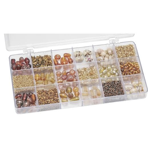 Knorr Prandell 200g Glass Beads Assortment in Storage Box