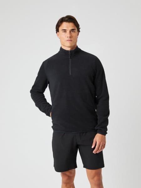 Björn Borg Borg Half Zip Fleece Black, XXL