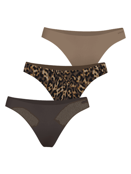 Björn Borg Invisible Thongs 3-pack Brown, XS