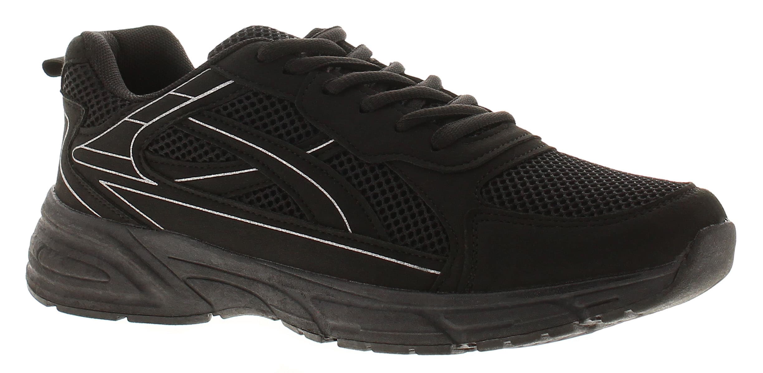 Surge Rev Mens Trainers Black, 6