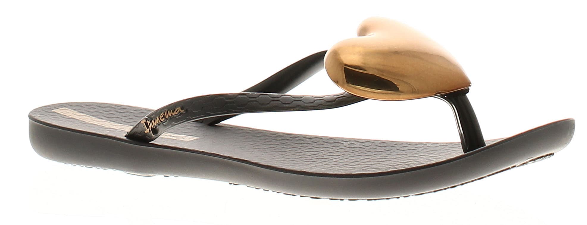 Ipanema Maxi Fashion Womens Flip Flops Black/bronze, 8