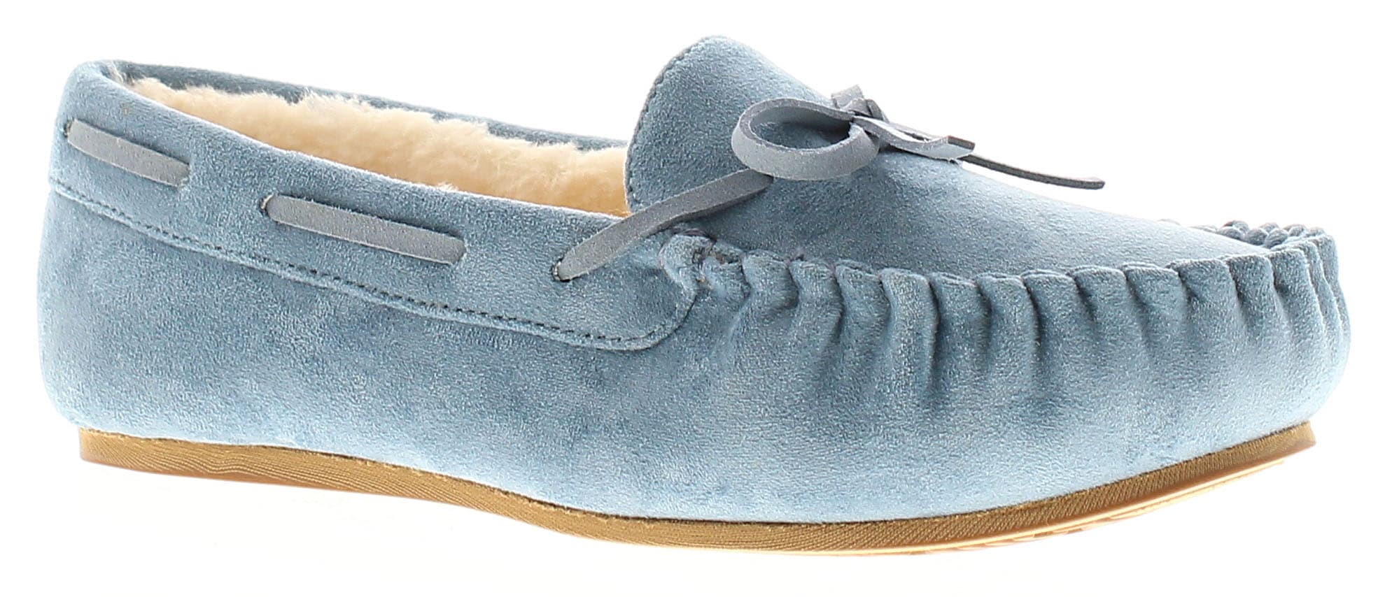 Strollers Matilda Womens Moccasin & Ballerina Slippers Blue, 8