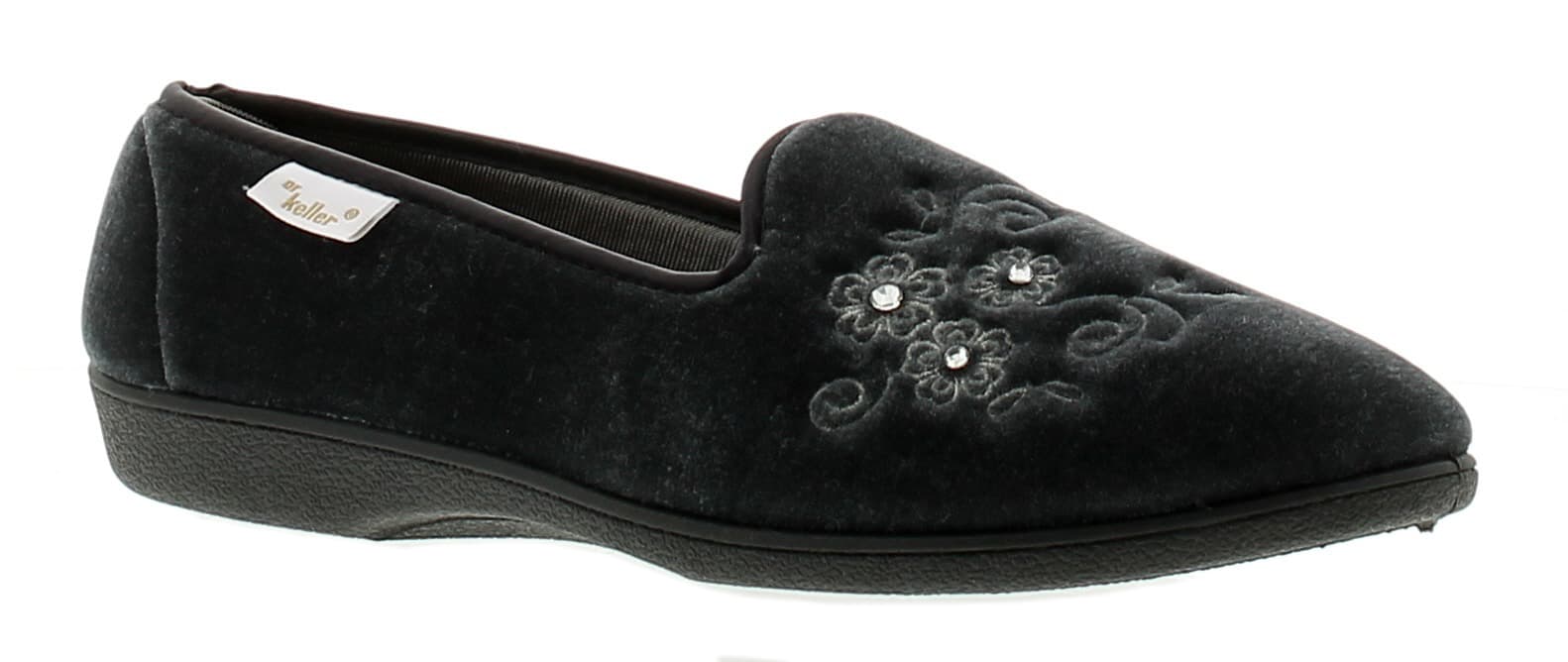 Dr Keller Mabel Womens Moccasin & Ballerina Slippers Grey, 4