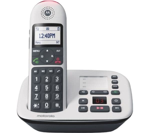 MOTOROLA CD5011 Cordless Phone - White