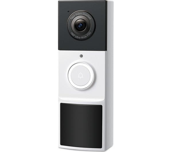 TP-LINK Tapo TD20 2K Battery Video Doorbell Mini with Chime - Black