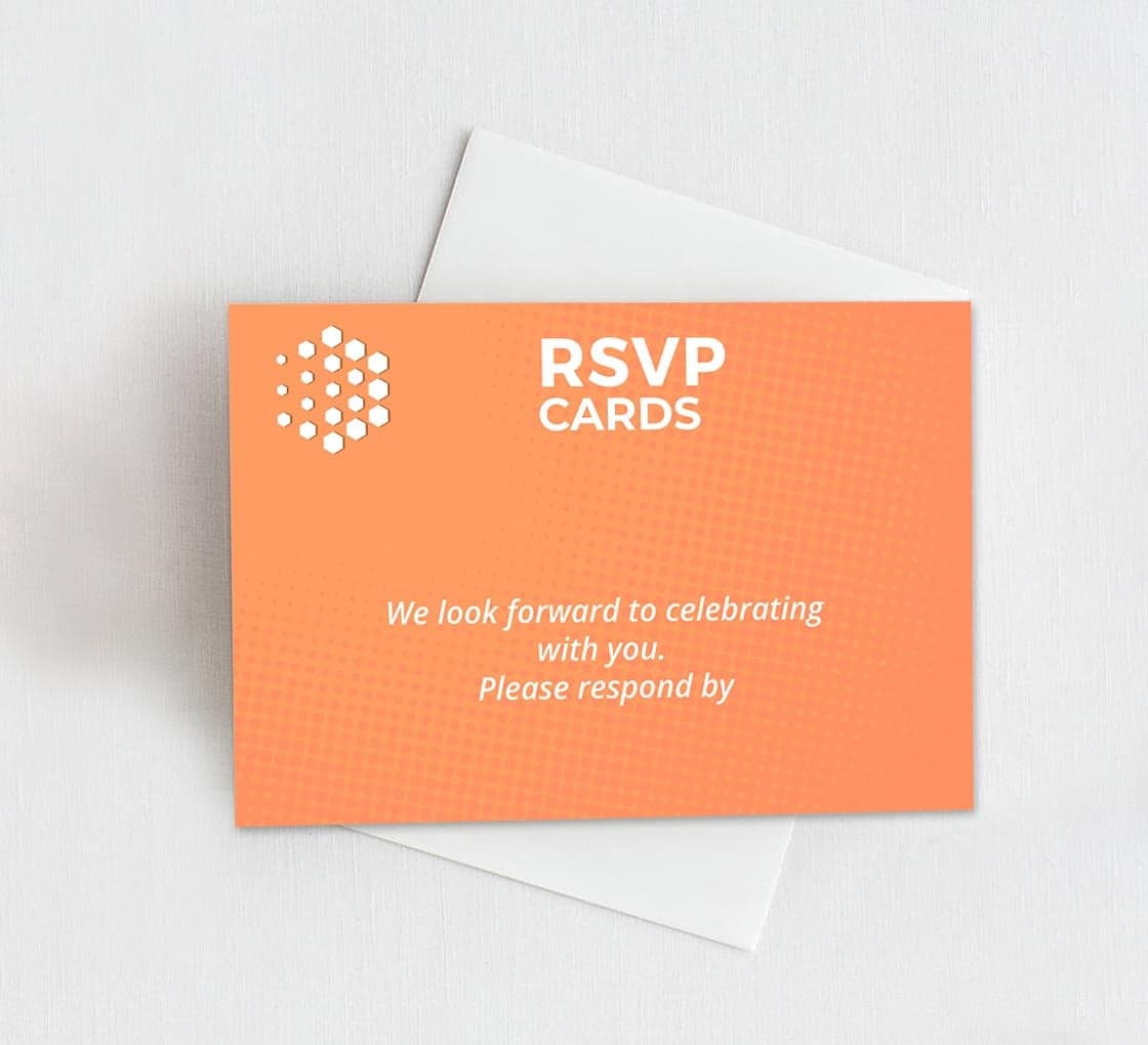 Customized Rsvp Cards By Bannerbuzz By Bannerbuzz