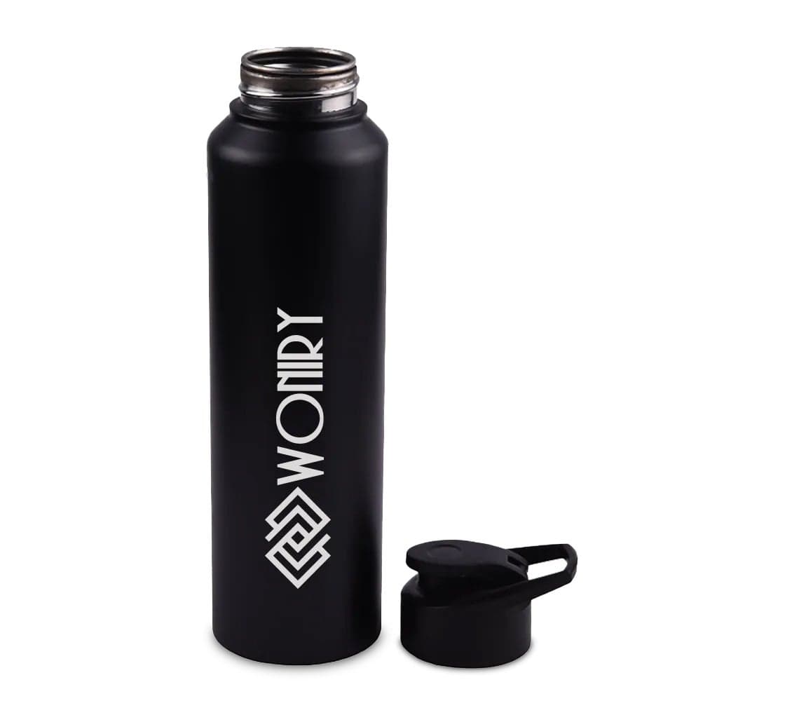 Personalised Personalised Sigma Stainless Steel Sports Bottle by Bannerbuzz