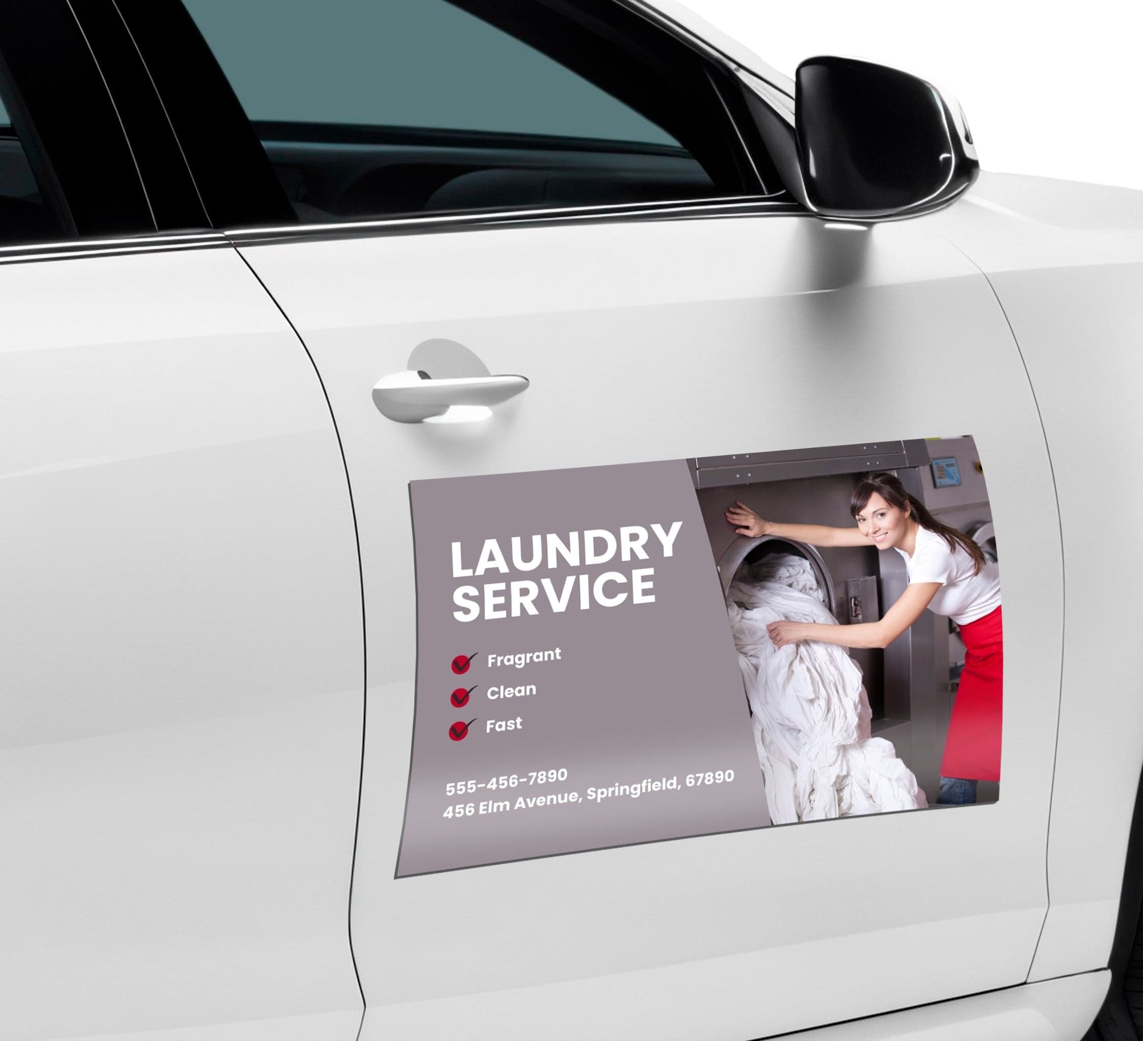 Personalised Car Magnetic Signs by Bannerbuzz