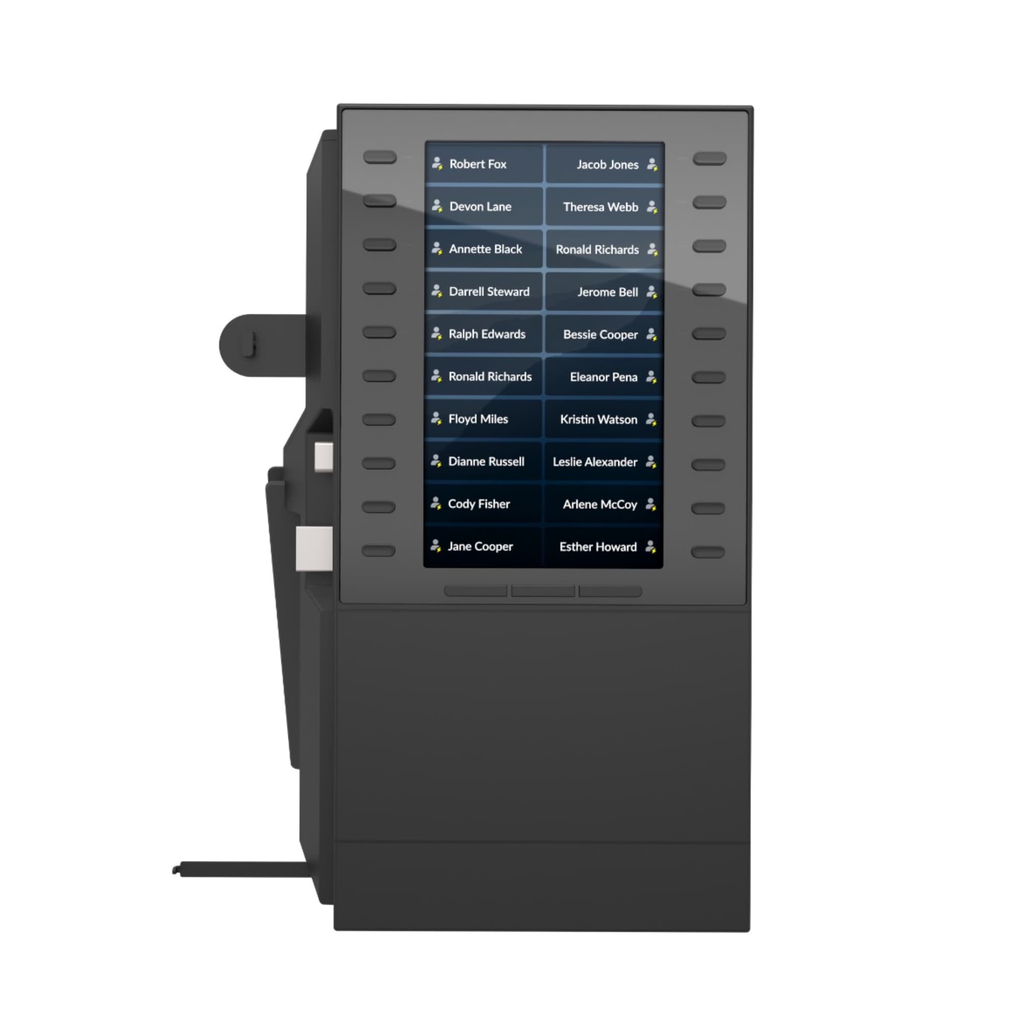Poly CCX EM60 Key Expansion Module for VoIP Phone - Black