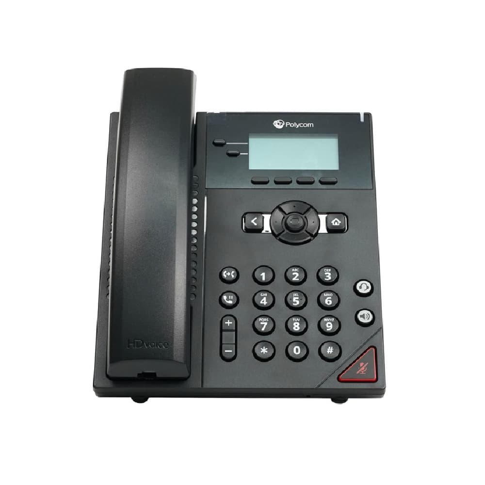 Polycom VVX 150 IP Deskphone - Black