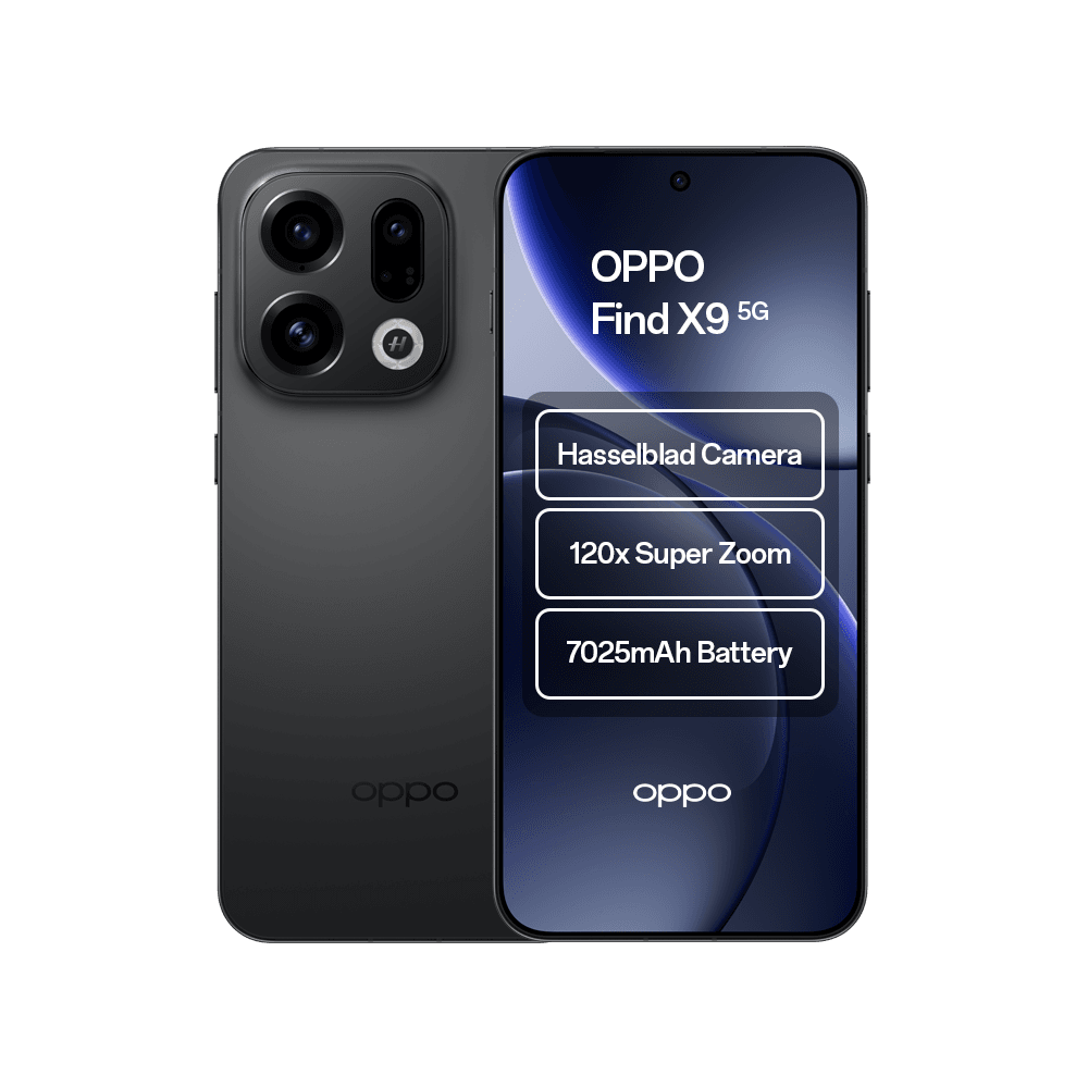 OPPO Find X9 5G 6.59" Dual SIM 12GB RAM 512GB Storage Android 16 Black