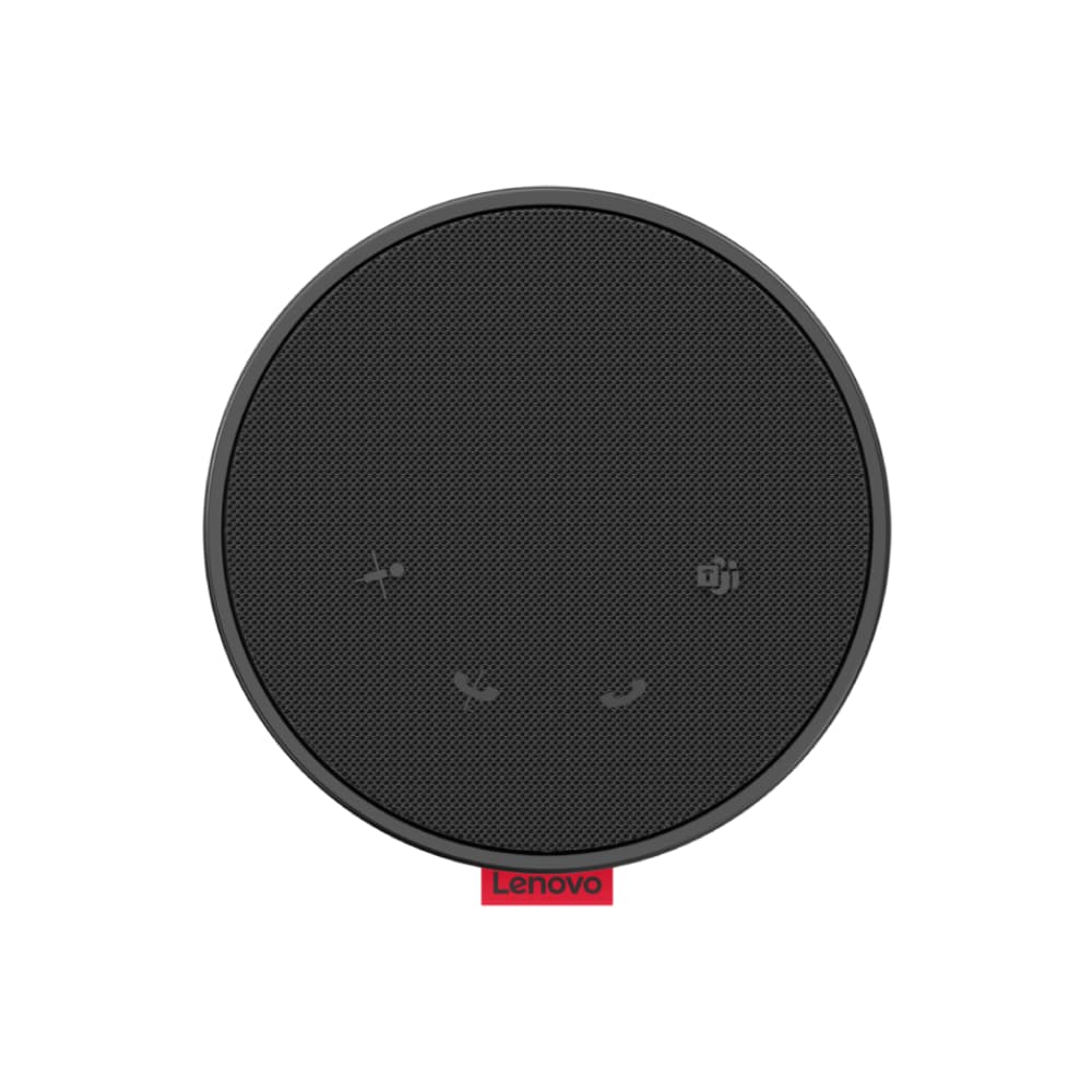 Lenovo Go Wired 1.5M AEC AGC 3W USB-C 140Hz 5V 1A Speakerphone with Microphone Volume Control Mute Microsoft Teams Support