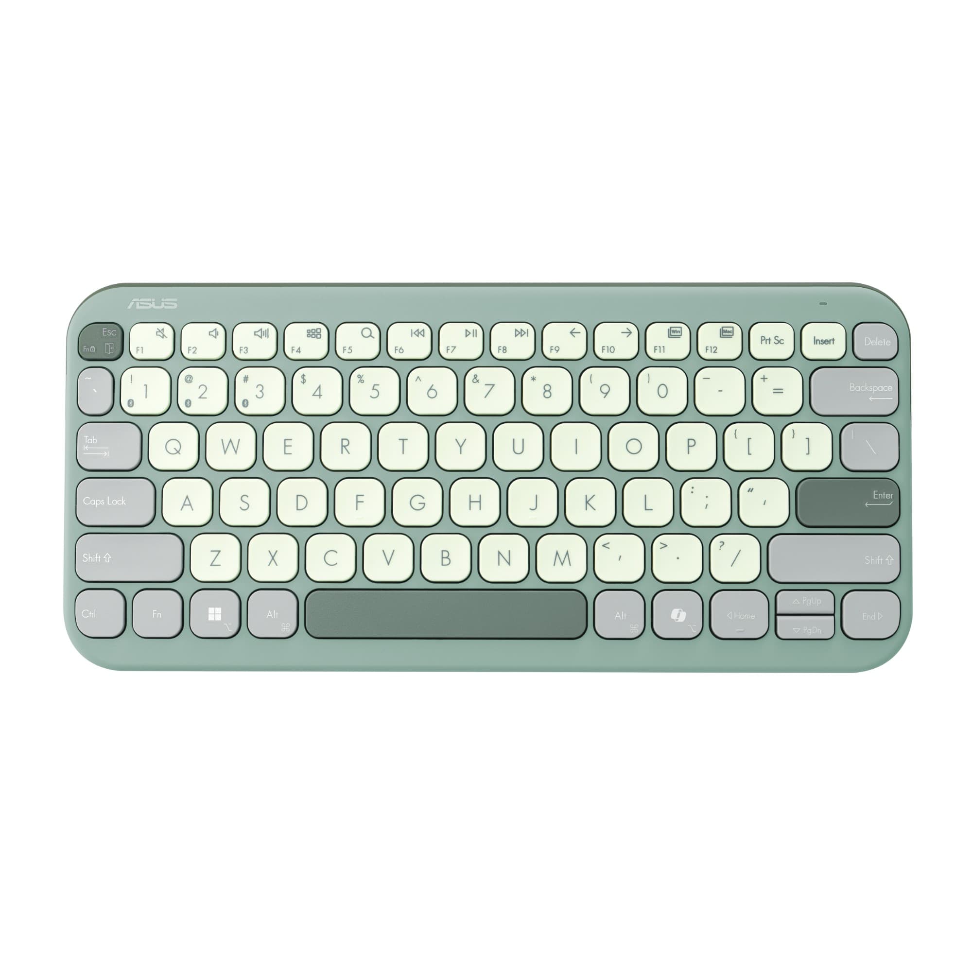 ASUS Marshmallow KW100 75% Wireless Keyboard - Green