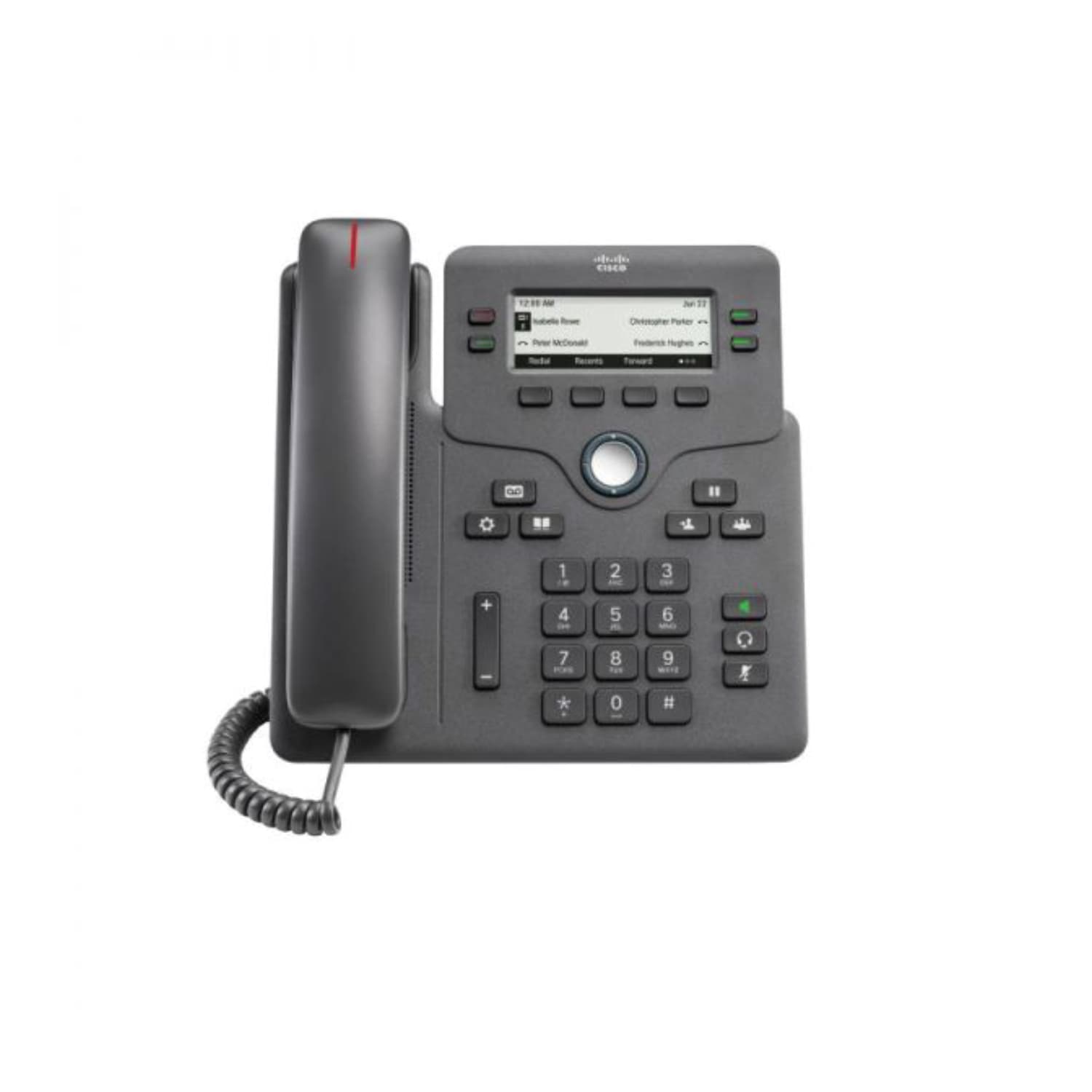 Cisco 6861 Multiplatform IP Phone with UK Power Adapter for MPP Systems