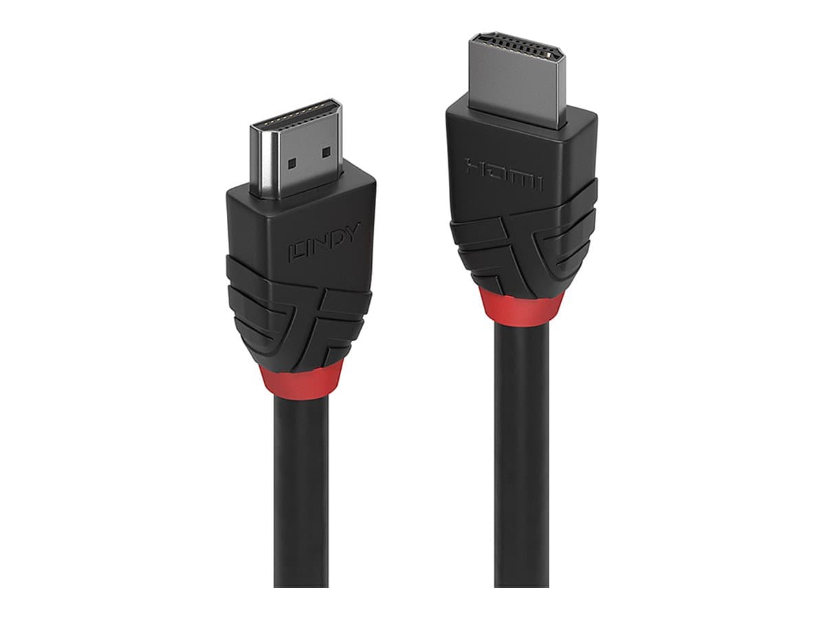 Lindy Black Line HDMI cable with Ethernet - 3 m