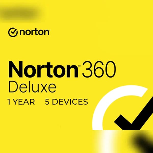 Norton 360 Deluxe 1 Year 5 Device Key - EU