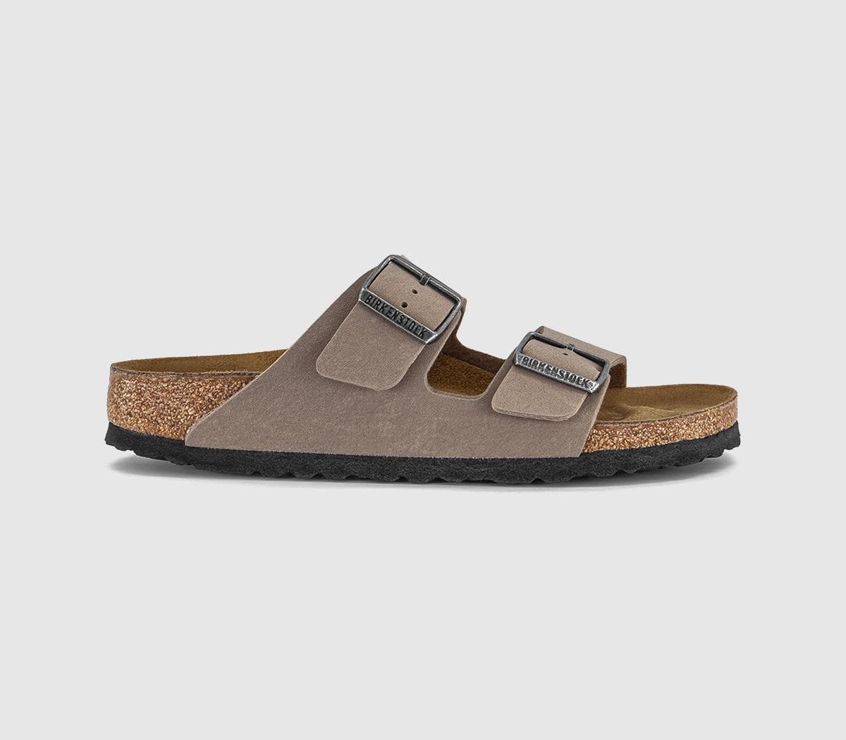 Birkenstock Arizona Two Strap Mens Sandals Grey Taupe Bfbc, 8