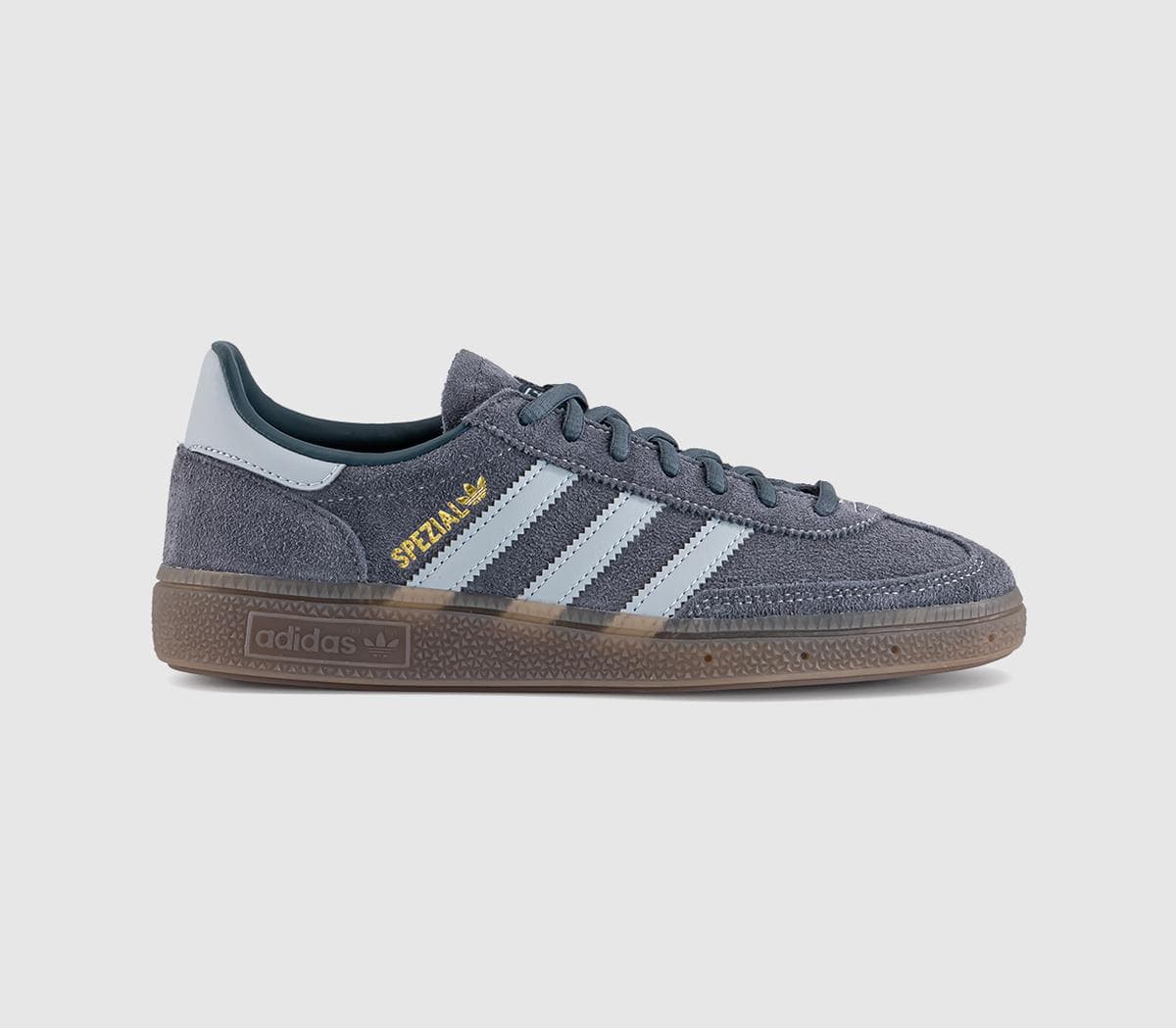 adidas Womens Handball Spezial Trainers Aurora Onix Halo Silver Gum In Multi, 3