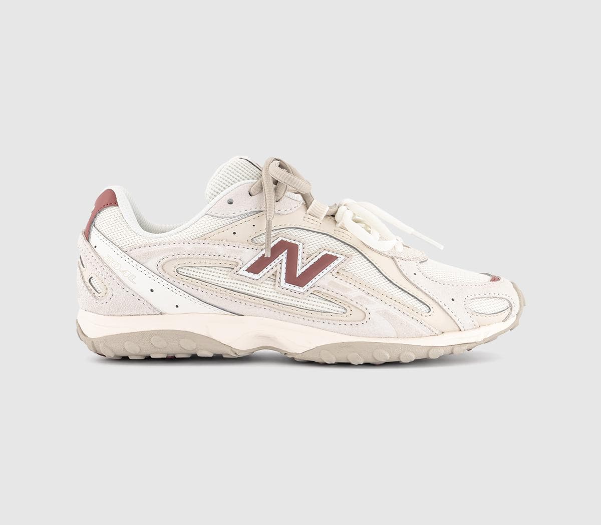 New Balance Womens 204L Trainers Sea Salt Red Rock, 7.5