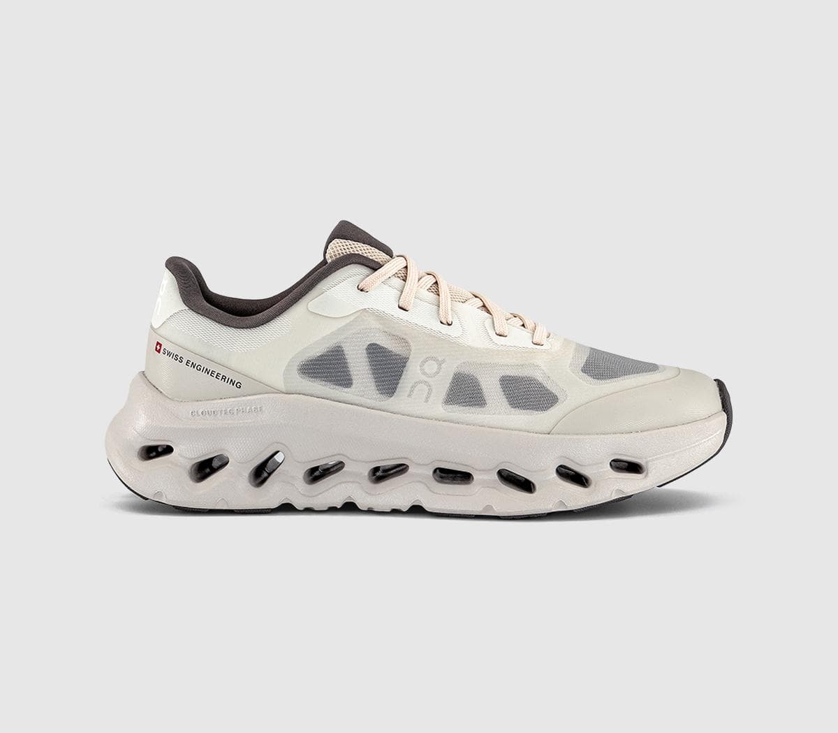 ON Womens Cloudtilt Remix Trainers Silver Ivory Multi, 3