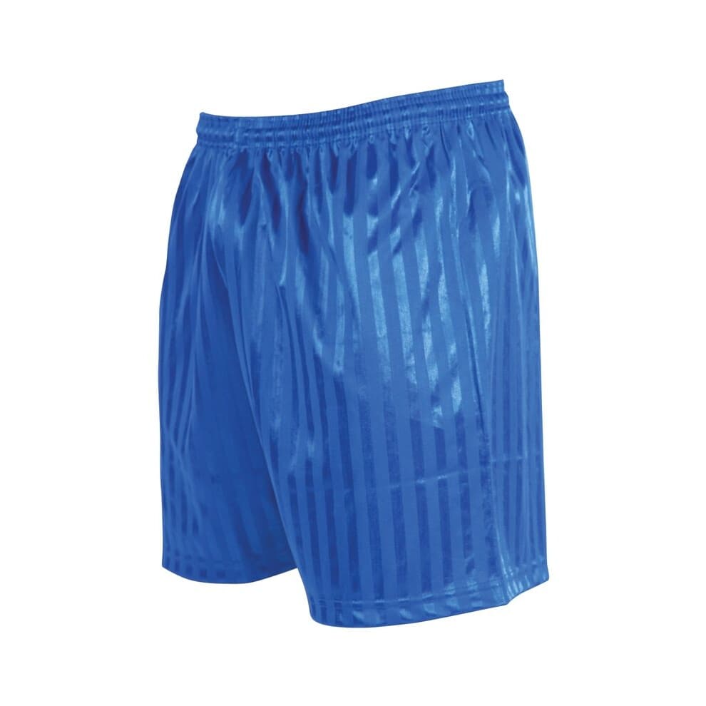 Uk 34-36 Royal Blue Men's Striped Continental Football Shorts - Precision -  precision training striped continental football shorts royal