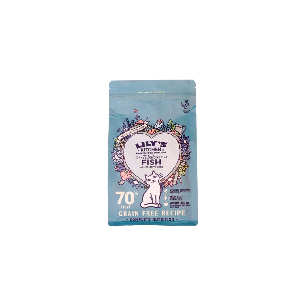 Lilys Kitchen  Fabulous Fish Complete - For Cats 800g