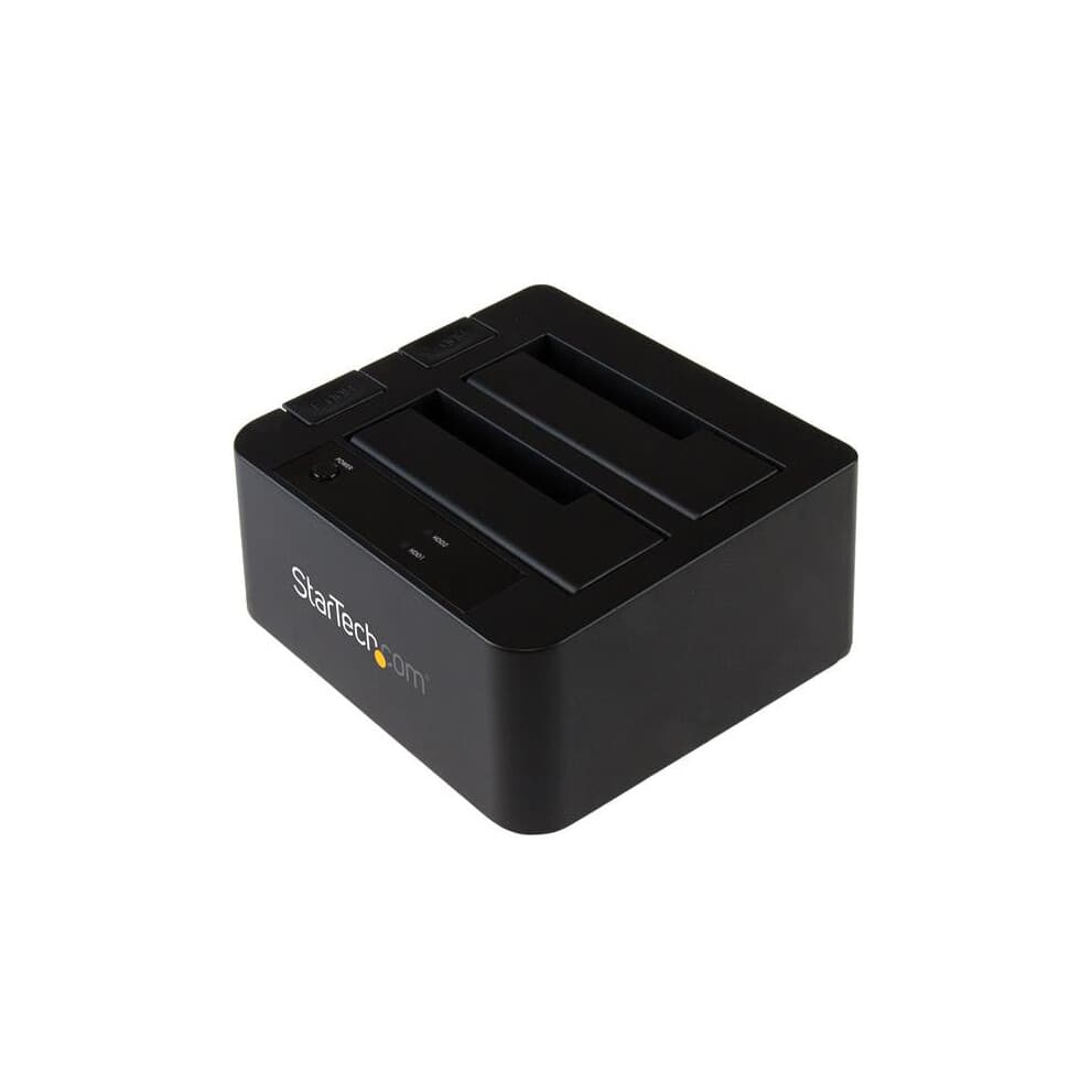StarTech.com USB 3.1 (10Gbps) Dual-Bay Dock for 2.5 /3.5  SATA SSD/HDDs