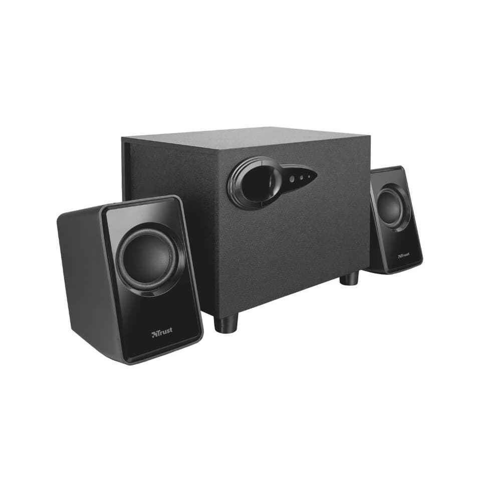 Trust Avora 2.1 2.1channels 9W Black speaker set
