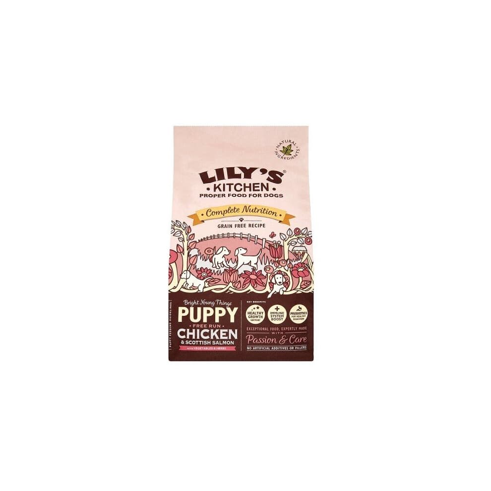 (7kg, May Vary) Lilys Kitchen Chicken And Salmon Complete Dry Puppy Food