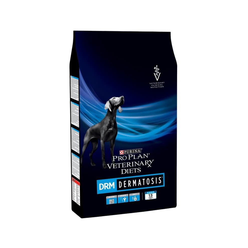 PRO PLAN VETERINARY DIETS Canine DRM Dermatosis Dry Dog Food 12kg