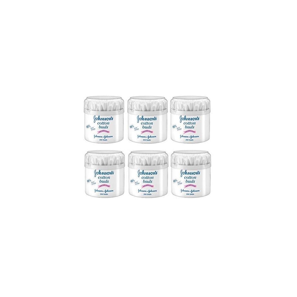 Johnson's Cotton Buds (200 Buds) - Pack of 6