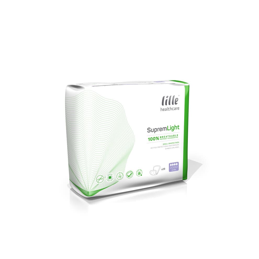 Lille Suprem Light Extra - Small Shaped Pad - Pack 28