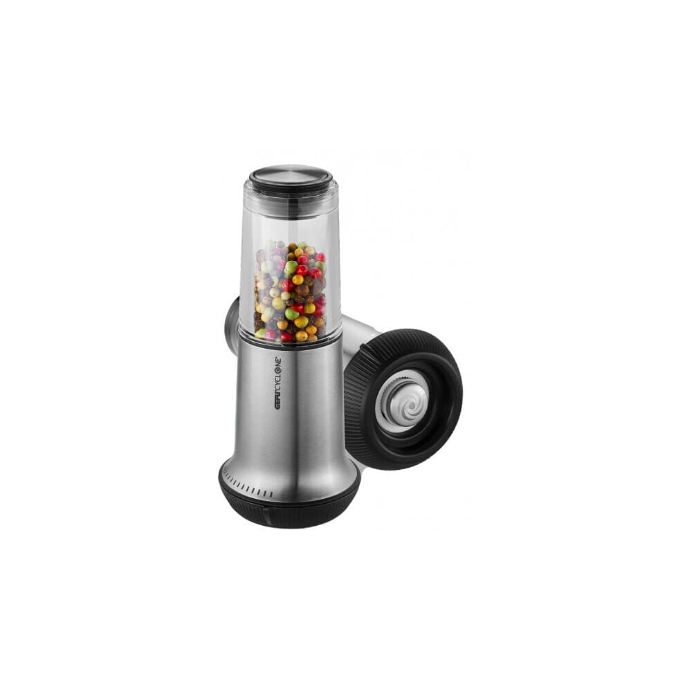 pepper or salt mill 15 cm stainless steel silver