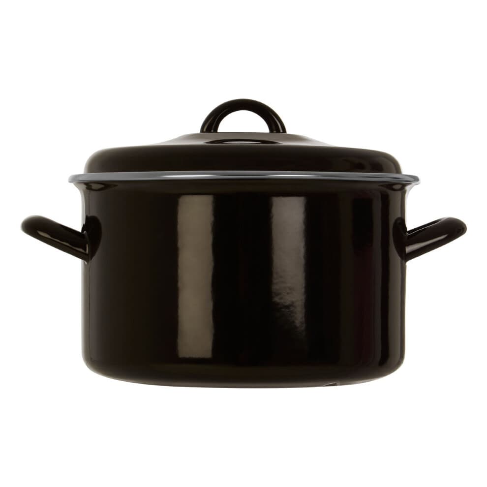 Premier Housewares Porter Large Black Casserole Dish