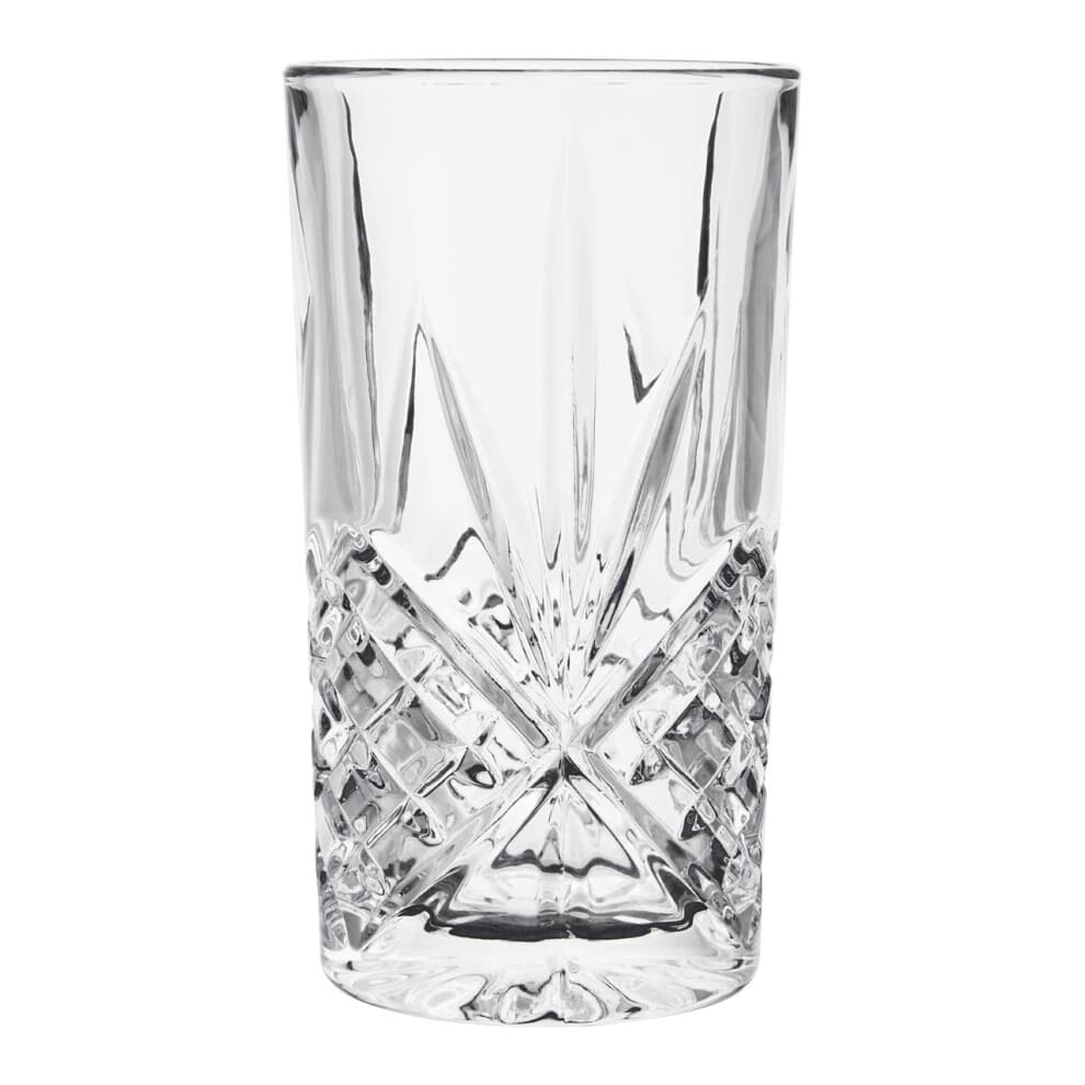 Premier Housewares Set of four Beaufort Crystal High Ball Glasses