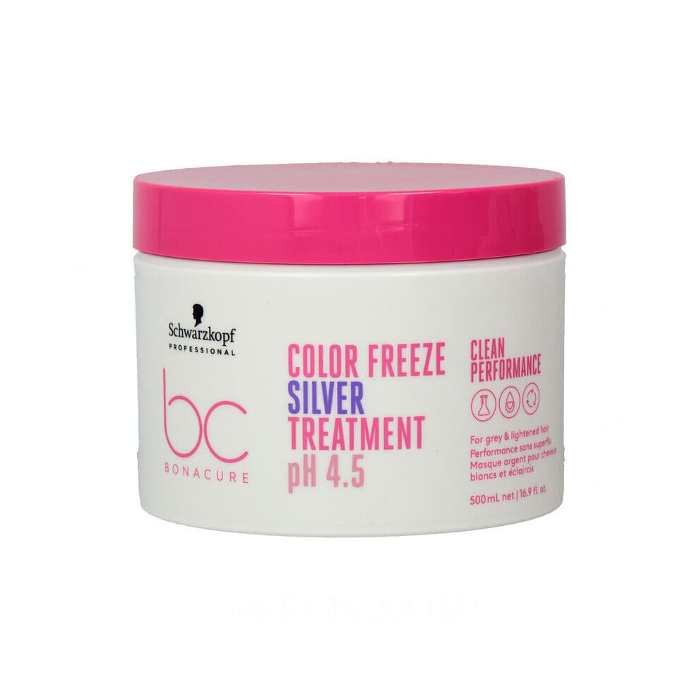 Mask for Grey Hair Schwarzkopf Bonacure Color Freeze Silver  (500 ml) pH 4.5