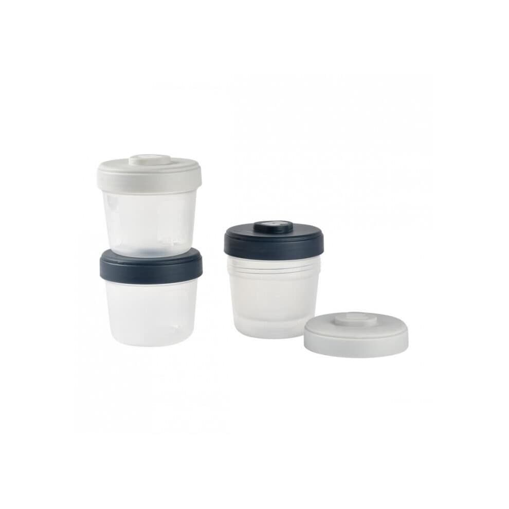 BEABA, 1st age set 4 clip portions - (4x150ml)