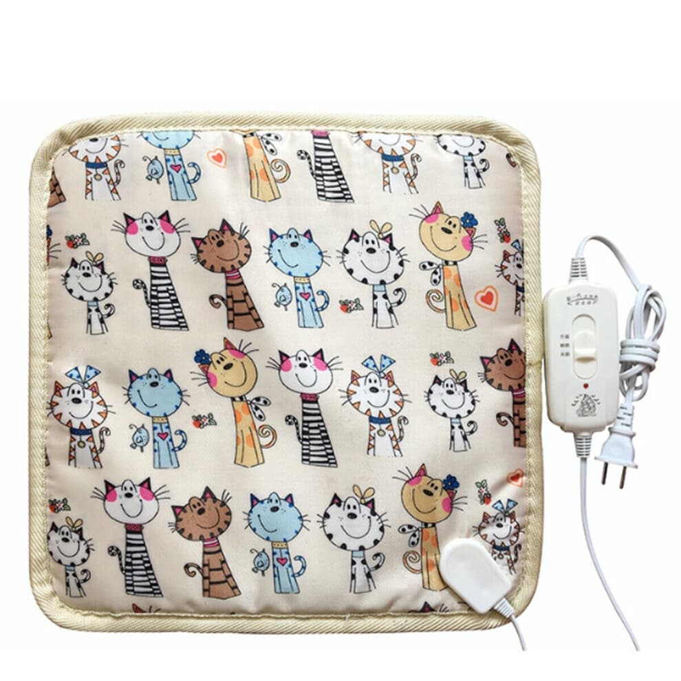 (S) 45*45/45*60cm 220V Waterproof Pet Dog Electric Heater Keep Warmer Pad Bed Mat Cat Puppy Heating Pad